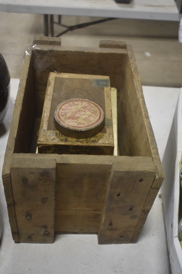 Box of Misc Woodworking Tools