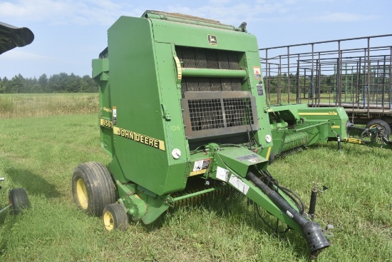 John Deere 456 Silage Special Round Baler