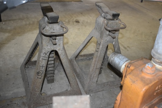 Pair of Vintage Heavy Duty Jack Stands