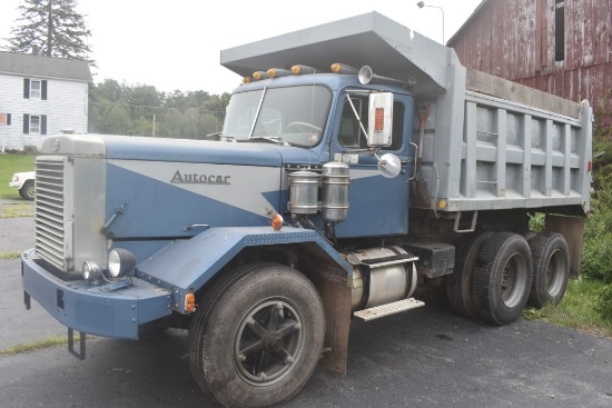 1974 Autocar S64B Dual Axle Dump Truck
