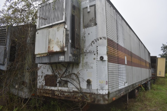 1978 Duall 45' Refrigerated Van Trailer