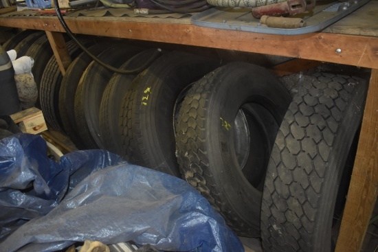 6 Truck Tractor and Trailer Tires