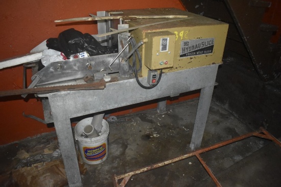 GMC Hydraulic Frozen Meat Slicer