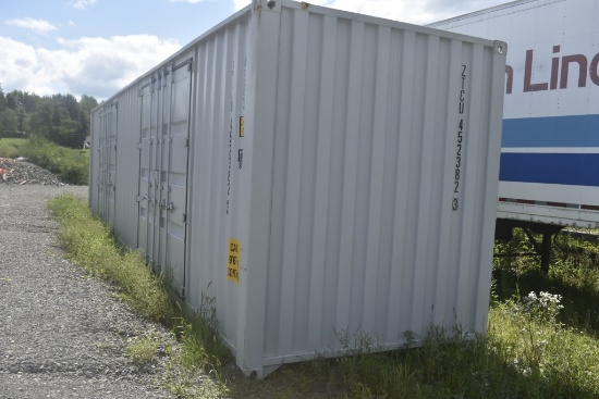 40' High Cube 3 Door Shipping Container