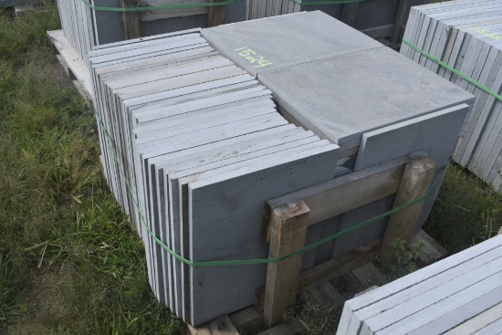 246 Square Feet of 18"x24"x1" of Thermal Bluestone Pieces SOLD TIMES THE LINEAR FOOT