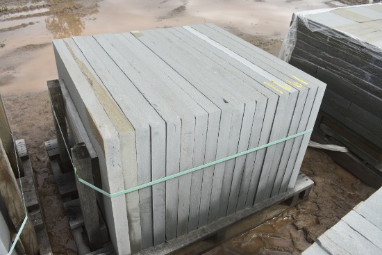 108 Square Feet of 24"x36"x2" Thermal Bluestone Pieces SOLD TIMES THE SQUARE FOOT