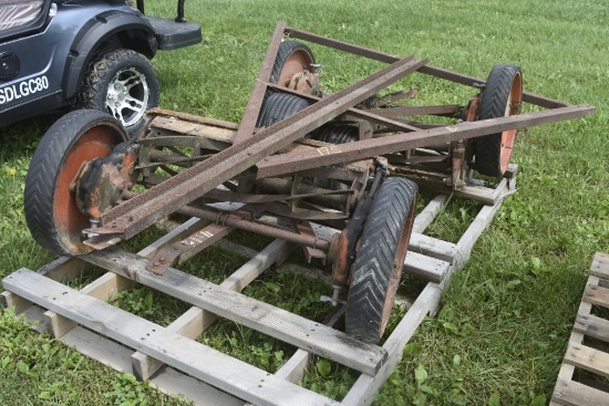 2 32" Reel Mowers with Tow Bar