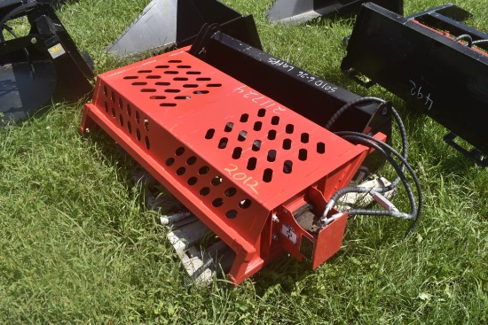 Giyi MRR47 Mini Quick Attach Rock Rake