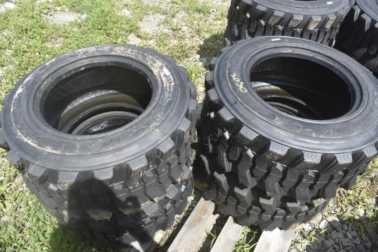 4 Forerunner 12-16.5 Skid Steer Tires