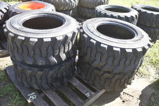 4 Forerunner 12-16.5 Skid Steer Tires