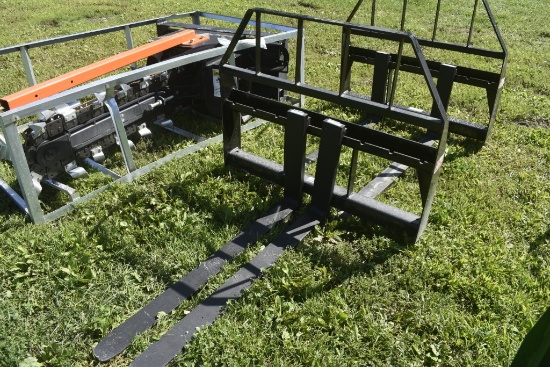 Kivel Quick Attach 3500 lb. Capacity Pallet Forks with 48" Forks