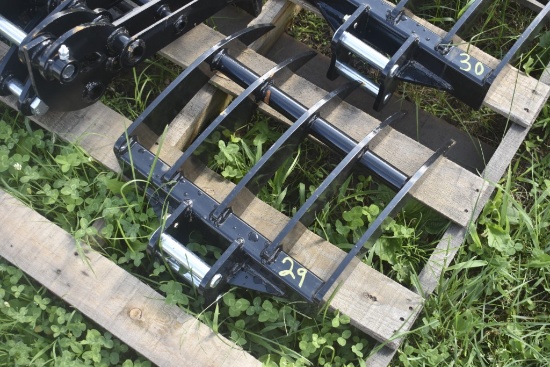 Wolverine Mini Excavator 16" Debris Rake