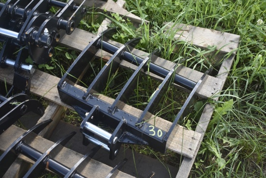 Wolverine Mini Excavator 16" Debris Rake