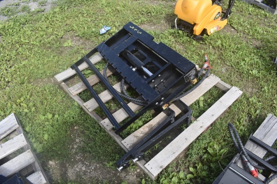 Future Mini Quick Attach Hydraulic Side Shift Pallet Forks with 29" Forks