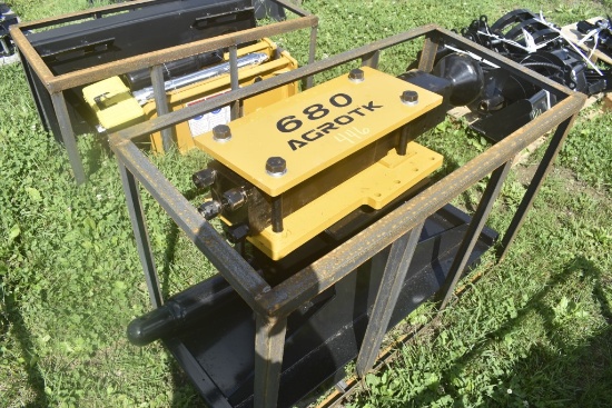 AGT 680 Quick Attach Post Pounder