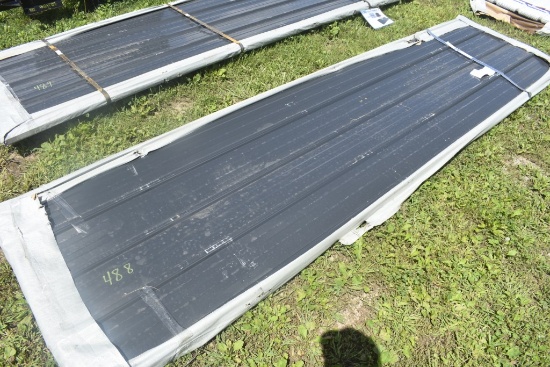 50 Pieces of 12' Corrugated Metal Paneling SOLD BY THE LINEAR FOOT