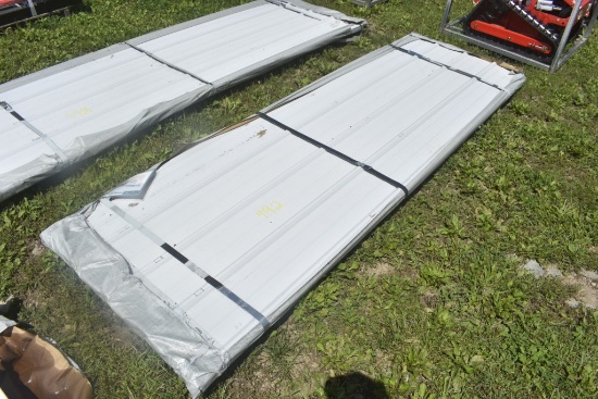 50 Pieces of 10' Corrugated Metal Paneling SOLD TIMES THE LINEAR FOOT