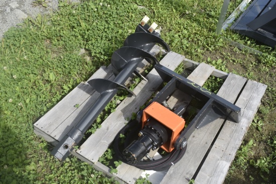 Wolverine MAD-12-12D Mini Quick Attach Post Hole Digger with 12" Bit