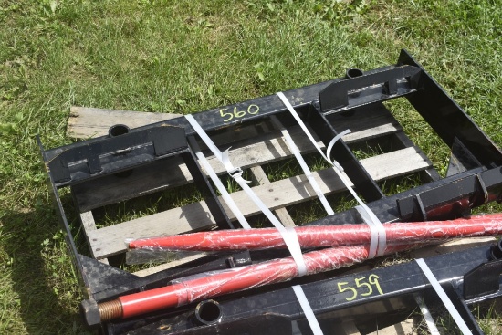 Future Quick Attach Double Prong Bale Spear