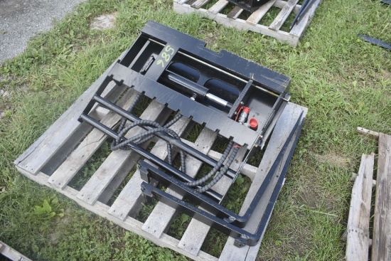 Future Mini Quick Attach Hydraulic Side Shift Pallet Forks with 29" Forks