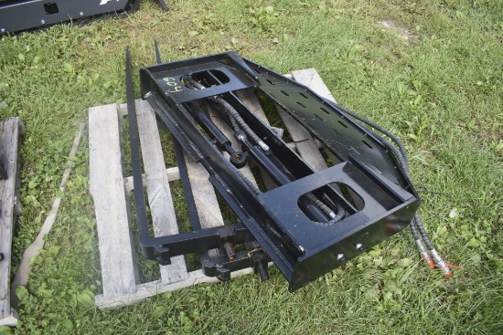 Future Quick Attach Hydraulic Side Shift Pallet Forks with 60" Forks