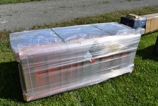 SD Lanch 40' 6 Section Heavy Duty Metal Storage Shelves