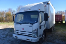 2009 Isuzu V8 Gas Box Truck