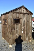 The Barnyard Wooden Hunting Blind