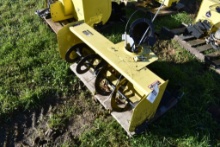 John Deere 44 Lawn Tractor Snow Blower