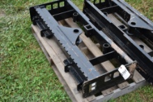 Wolverine Quick Attach Fork Mast Trailer Mover Bale Spear