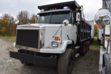 1988 Autocar Tri Axle Dump Truck