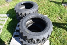 4 Forerunner 10-16.5 Skid Steer Tires