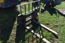 Quick Attach Pallet Forks with 48" Forks
