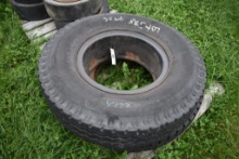 Pair of Dunlop 10.00-20 Tires