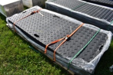 SD Lanch 15 Piece 41.5"x94"x0.5" Roadbed Protection Mat Set