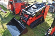SD Lanch LL1200 Ride Behind Diesel Skid Steer