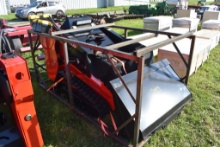 SD Lanch LL1200 Ride Behind Diesel Skid Steer