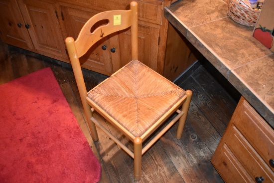 Wicker Seat Chair
