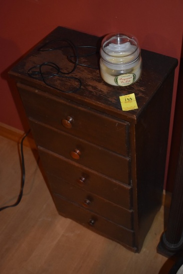 5 Drawer Cabinet with Contents