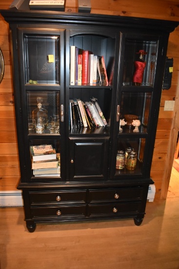 Curio Cabinet with Contents