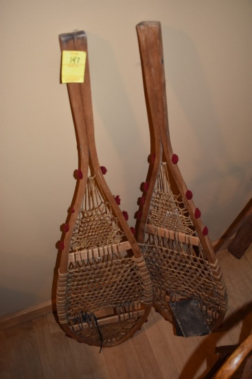Pair of Antique Snowshoes