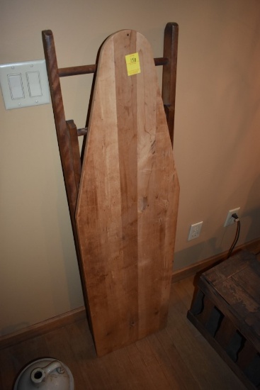 Antique Wooden Ironing Board