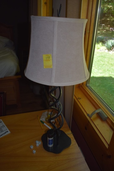 Deer Antler Style Metal Lamp