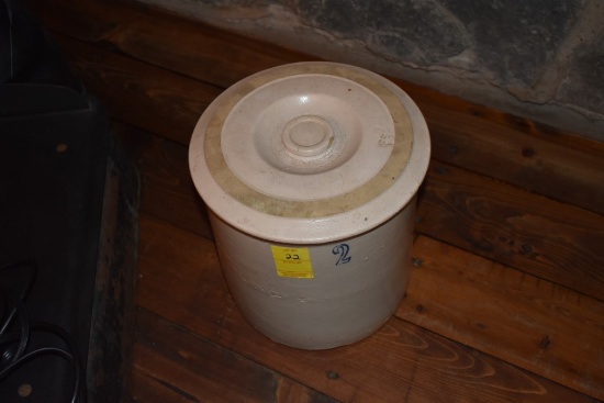2 Gallon Crock with Lid