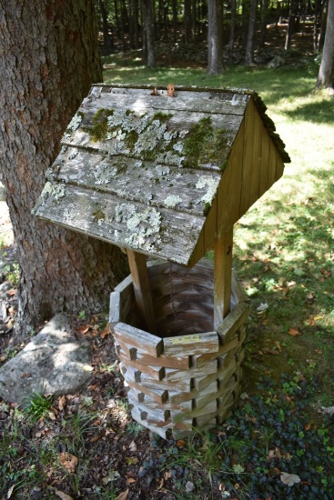 Wooden Wishing Well
