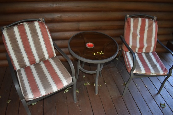 Outdoor Table and 2 Chair Set