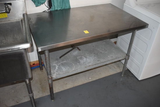 Stainless Steel Prep Table