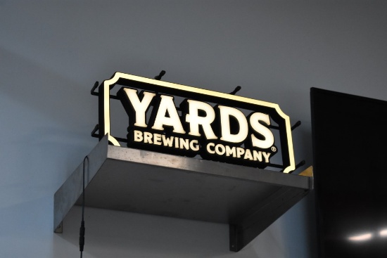 Yards Brewing Company 18" Light Up Sign