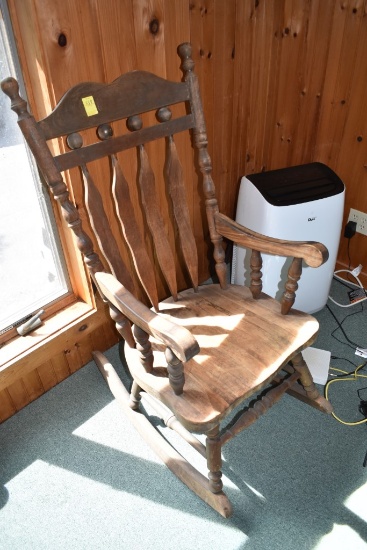 Antique Wooden Rocking Chair
