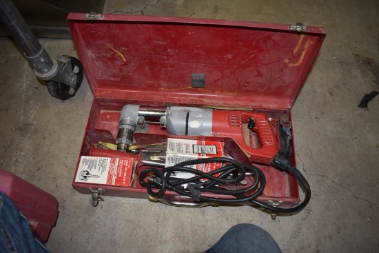 Milwaukee Corded 1/2" Angle Drill in Case